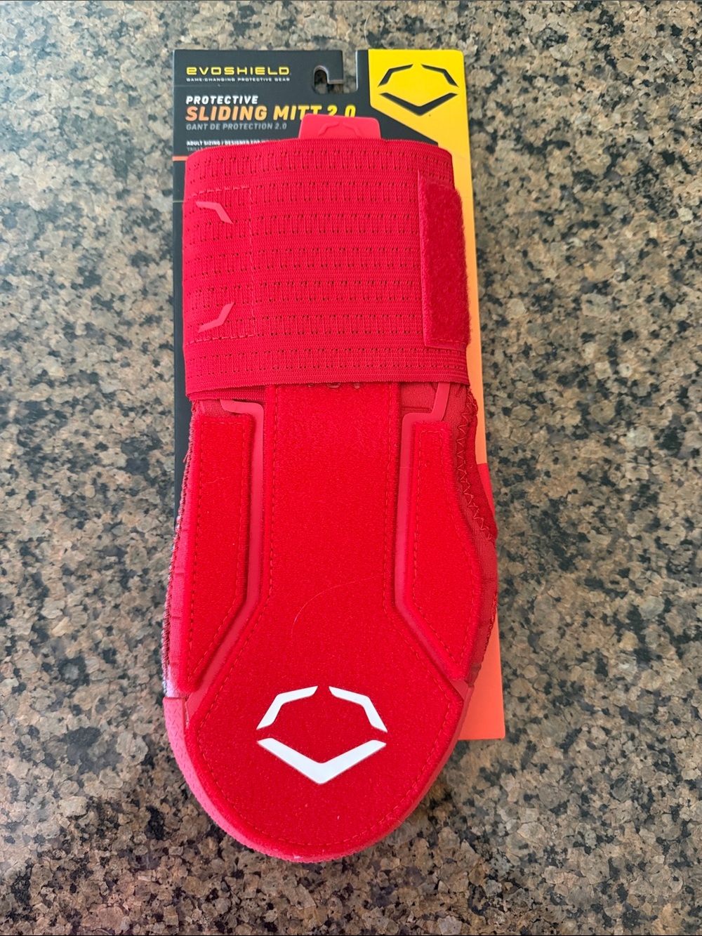 Baseball Red Sliding Mitt 2.0